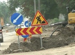 Бастуют дорожные рабочие шоссе Кишинев – Страшены.