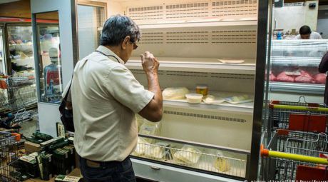 Criza alimentară este tot mai acută în Venezuela, deoarece guvernul de la Caracas nu are bani să importe produse de primă necesitate.