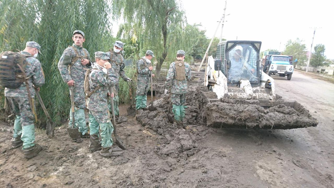 ГИЧС продолжает ликвидировать последствия сильных ливней в Гагаузия.