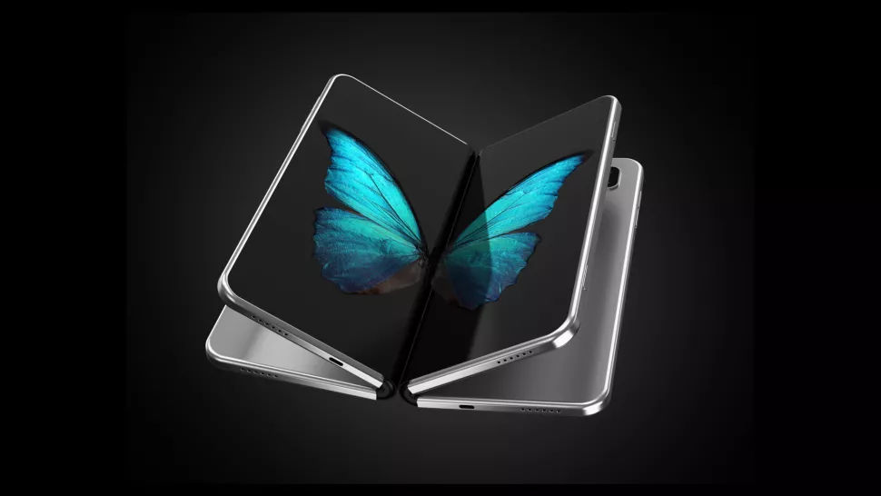 Apple запатентовала дисплей для смартфона, который складывается при падении.