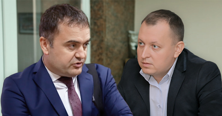 Клима - Петренко: Я, как и другие кандидаты, подал заявление на конкурс. Коллаж: Point.md.