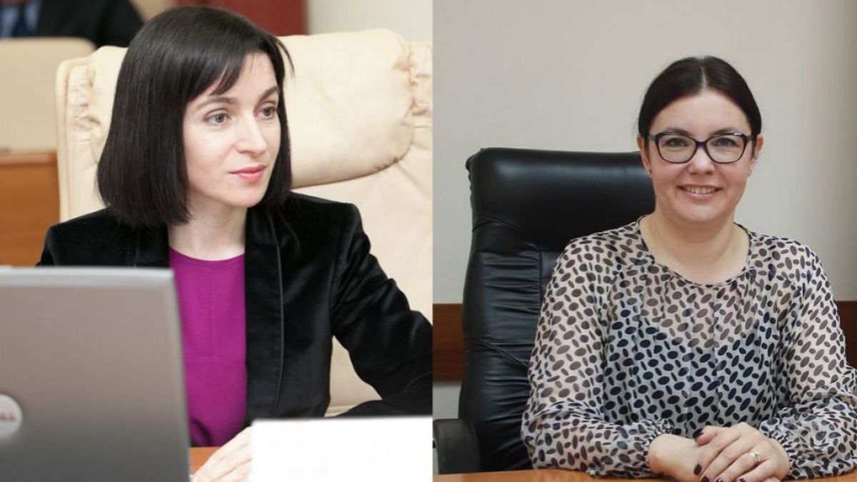 Maia Sandu afirmă că șefa CEC ar deține un site care a difuzat știrea falsă despre migranții sirieni. Colaj: Agora.md