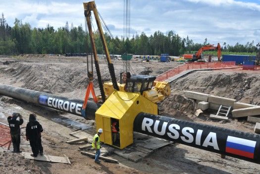 Транспортировка газа по "Северному потоку" приостановлена для техобслуживания.