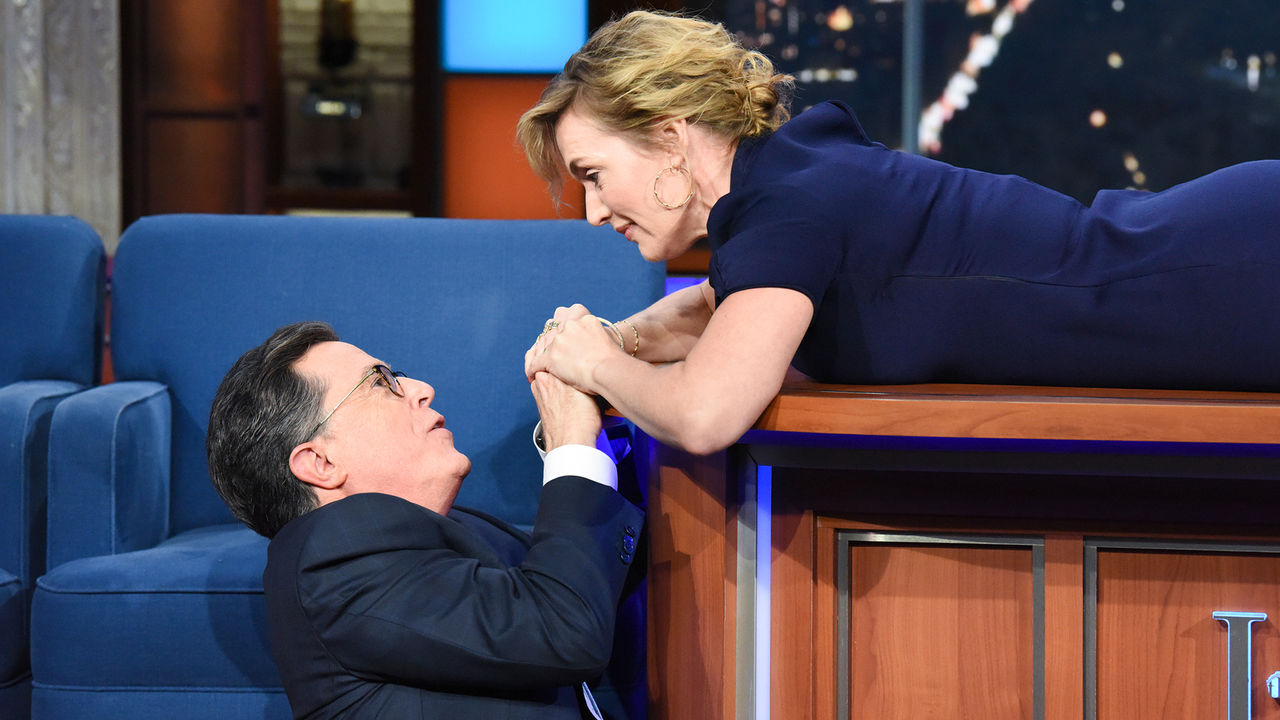 Actriţa Kate Winslet a reinterpretat o scenă celebră din film . 