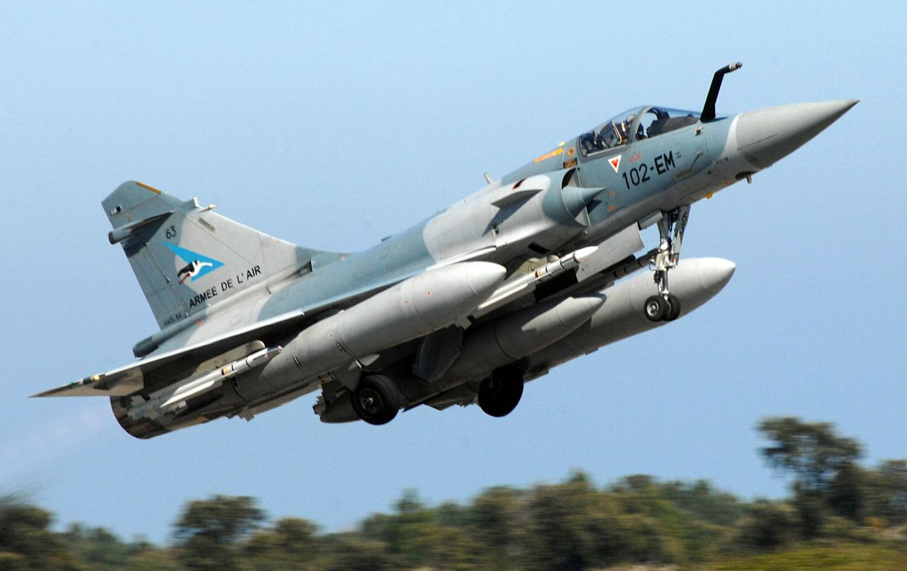 В Украине разбился истребитель Mirage 2000.