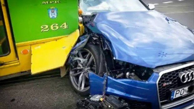 Accidentul s-a produs în Poznan, Polonia, adică într-o țară din Uniunea Europeană. Foto: autostrada.md