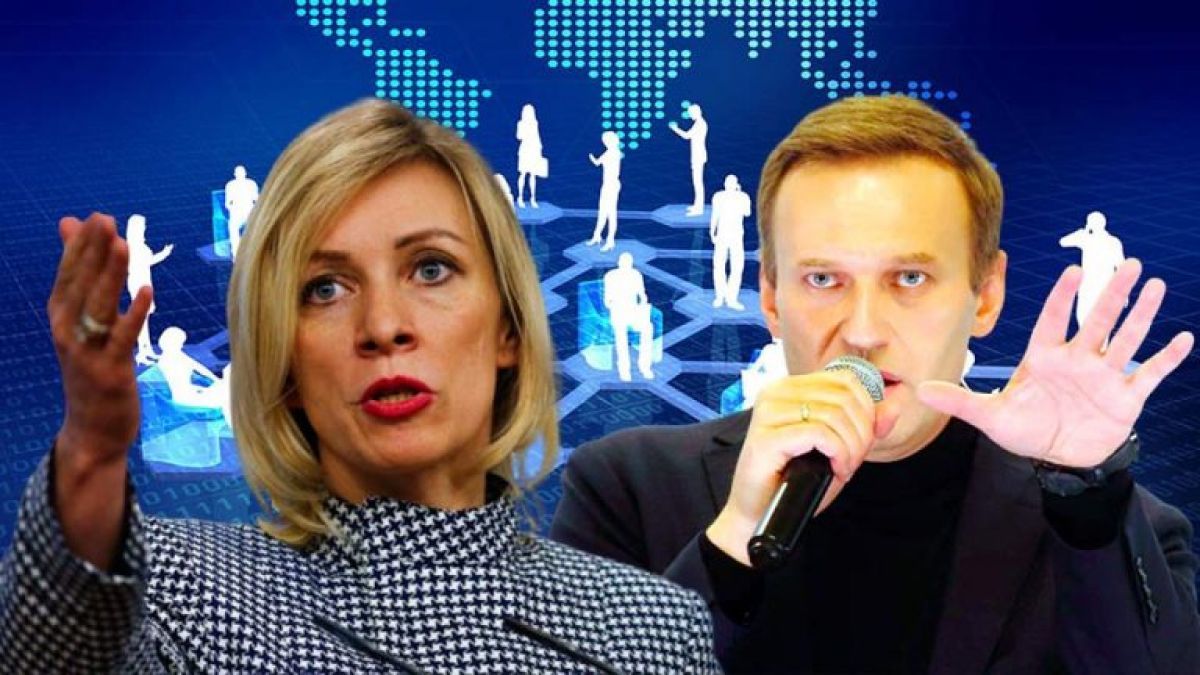 Захарова объяснила отказ от дебатов с Навальным.