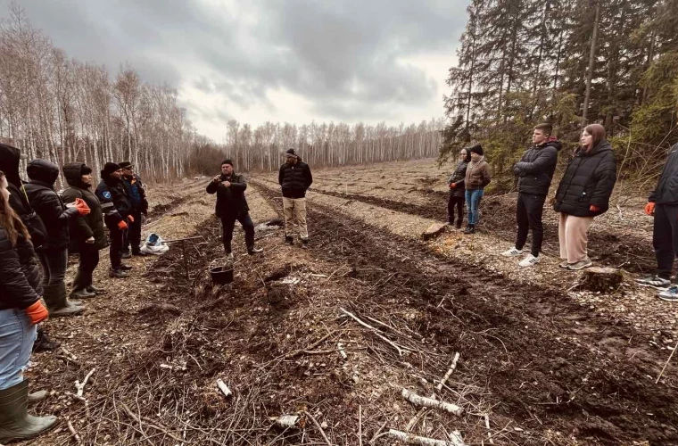 Жители Молдовы объединяются для возрождения лесов.