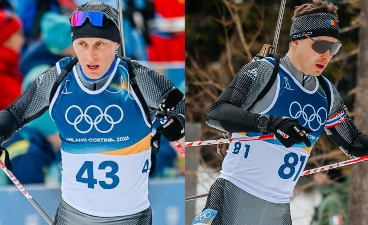 Молдавские биатлонисты заняли 78-е и 86-е места в спринте на Олимпийских играх.