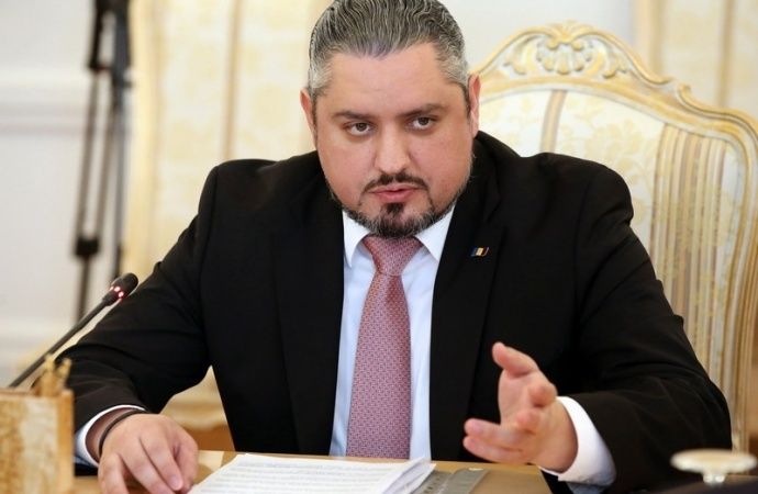 Министр иностранных дел и европейской интеграции Андрей Галбур.