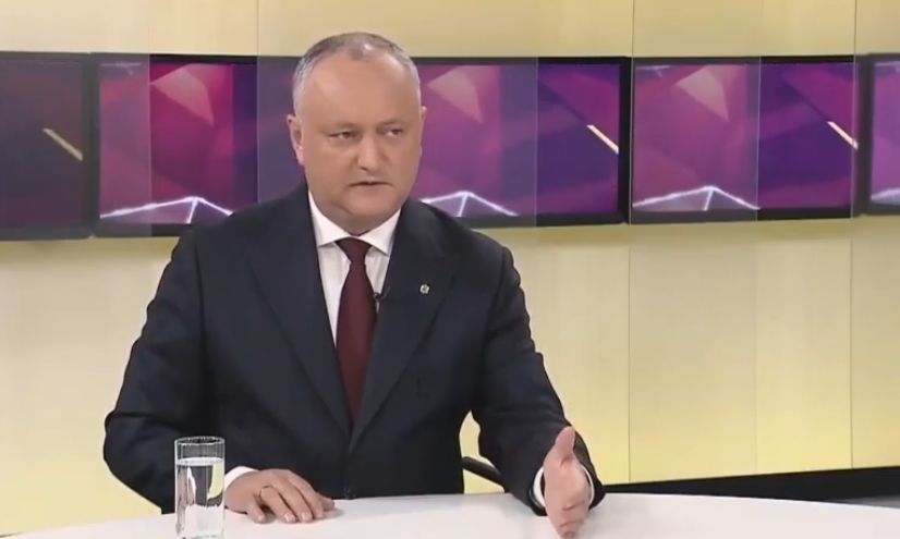 Додон: Демократы поддержали правительство из-за социальных проектов.