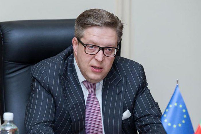 Глава делегации ЕС в Молдове посол Пиркка Тапиола.