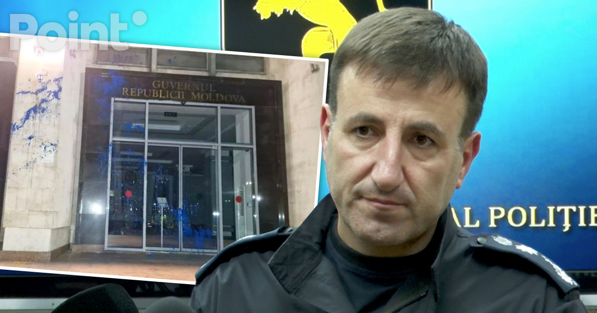 IGP, despre vandalizarea instituțiilor de stat în Moldova: Sunt implicați și străini.