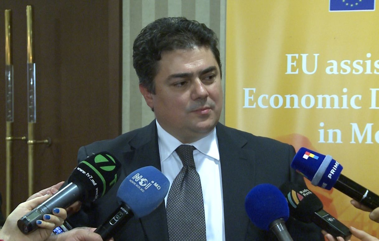 Ministrul Economiei, Octavian Calmîc. Foto: evenimentul.md