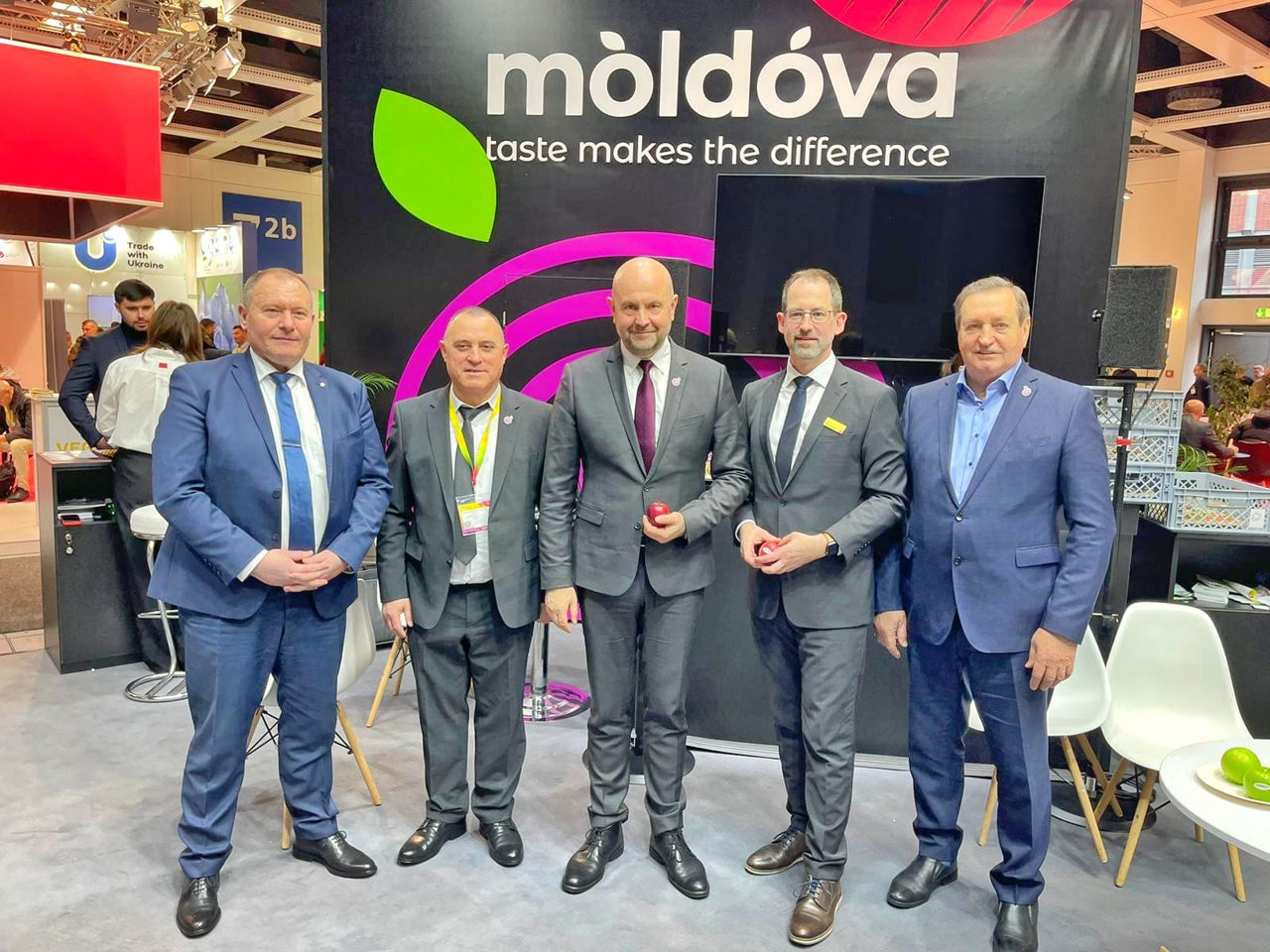 Владимир Боля встретился в Берлине с директором Fruit Logistica Каем Мангельбергером.