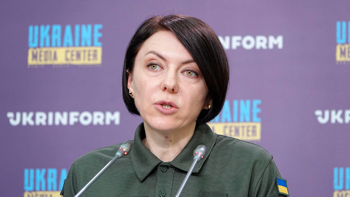 Заместитель министра обороны Украины Анна Маляр.