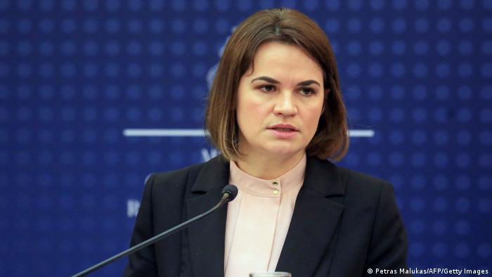 Один из лидеров белорусской оппозиции Светлана Тихановская.
