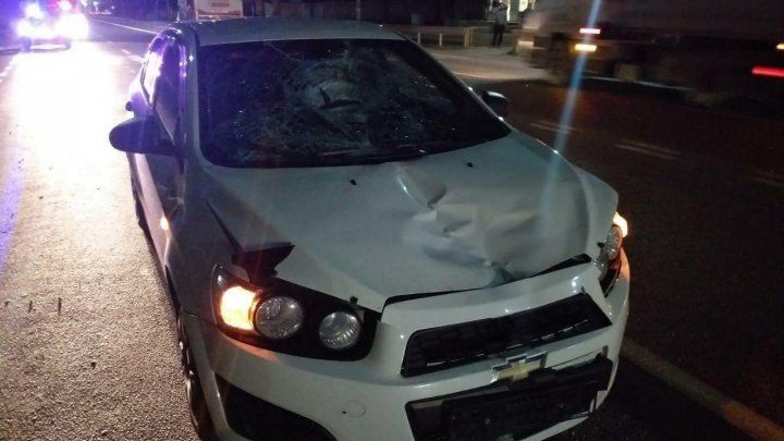 В Оргеевском районе легковушка сбила пешехода.