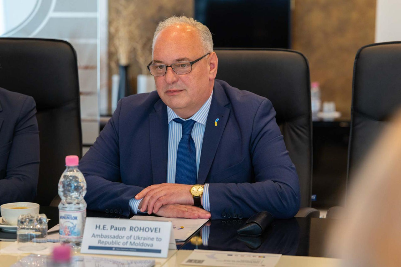 Паун Роговей: Республика Молдова и Украина идут вместе к европейской интеграции.