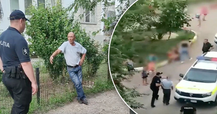 Очевидцы рассказали, как мужчина приставал к девочкам: Велел им молчать. Коллаж: Point.md