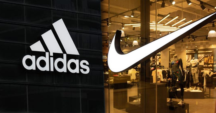 Bloomberg: Nike требует запретить импорт кроссовок Adidas в США. Коллаж Point.md.