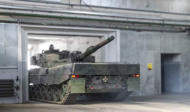 Польша передала Украине отремонтированные танки Leopard.