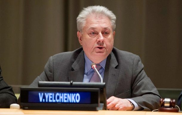 Постоянный представитель Украины при ООН Владимир Ельченко.