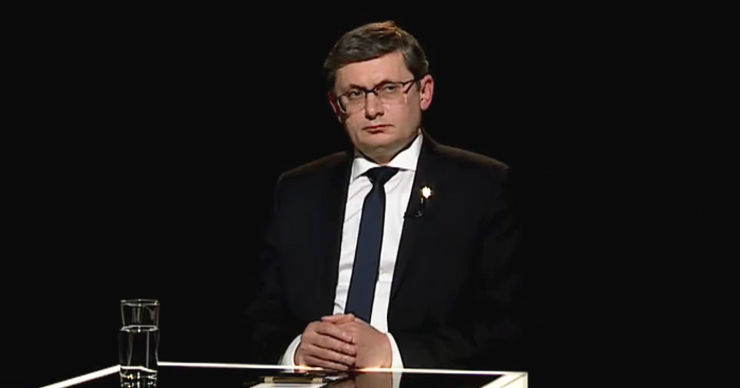 Председатель парламента Игорь Гросу. 