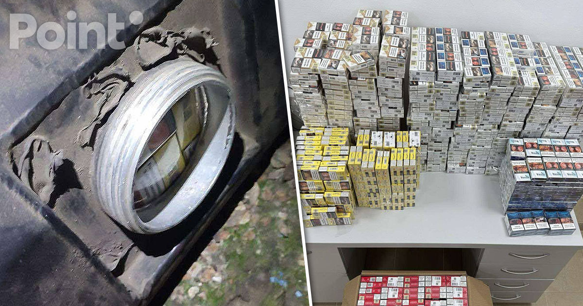 Un câine de serviciu a găsit 46.000 de țigări în rezervorul de combustibil al unui microbuz.