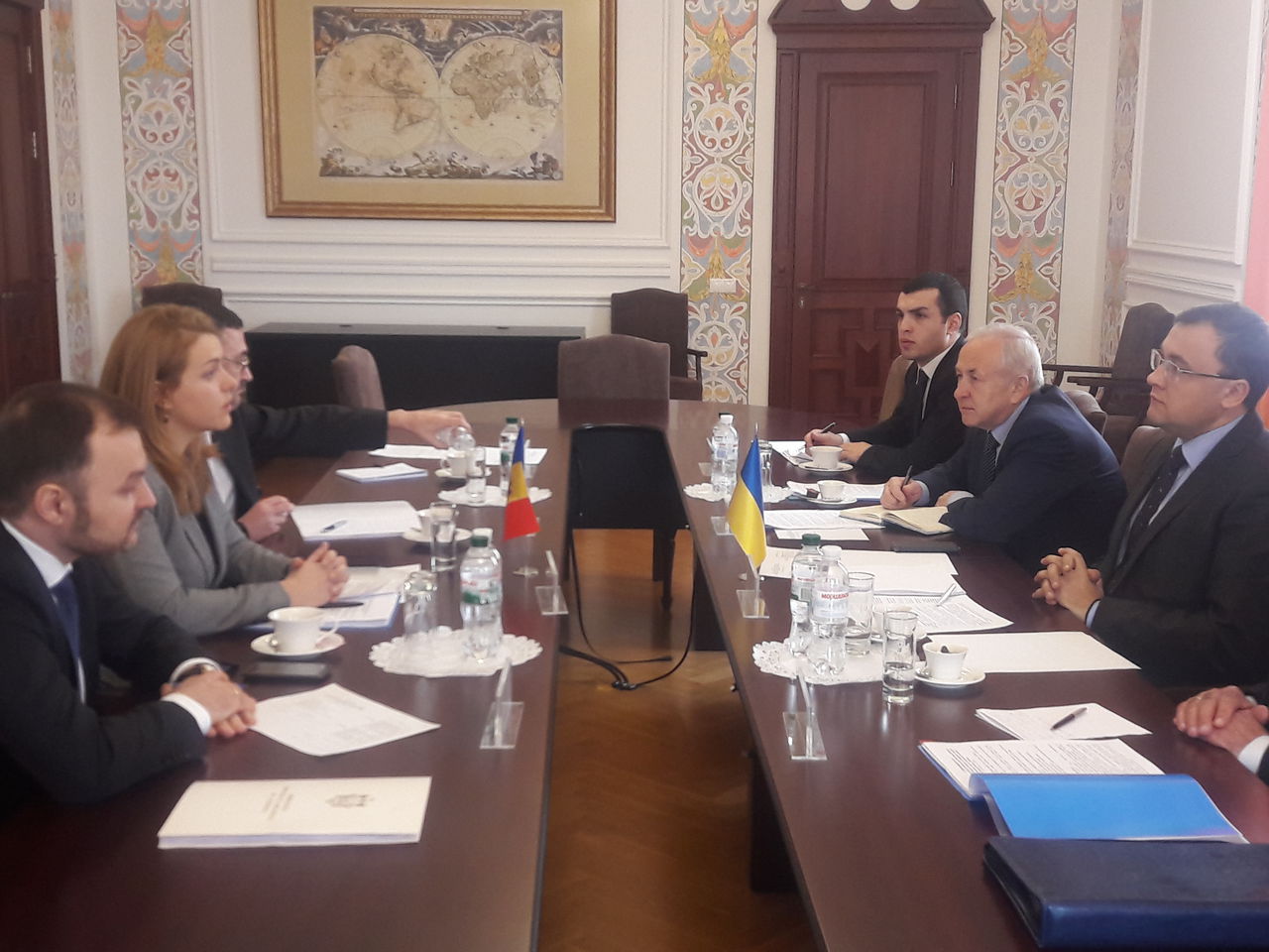 La Kiev s-au desfăşurat consultări interministeriale moldo-ucrainene.