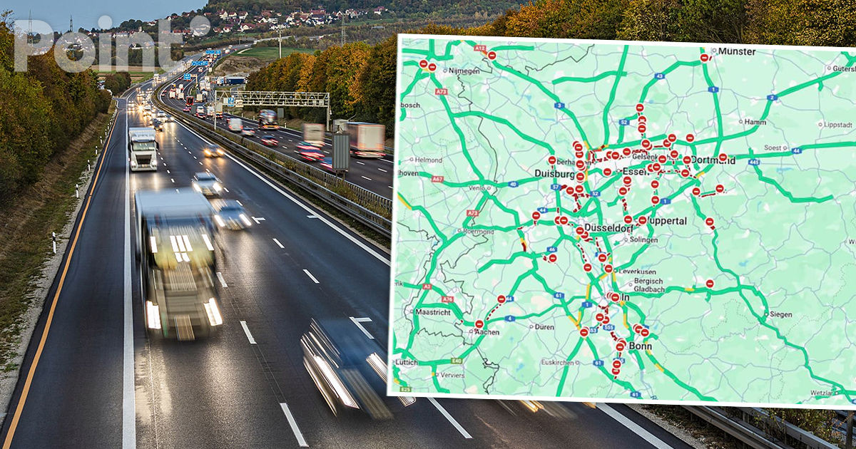 Traficul pe mai multe autostrăzi din Germania, paralizat din cauza unei erori Google Maps.
