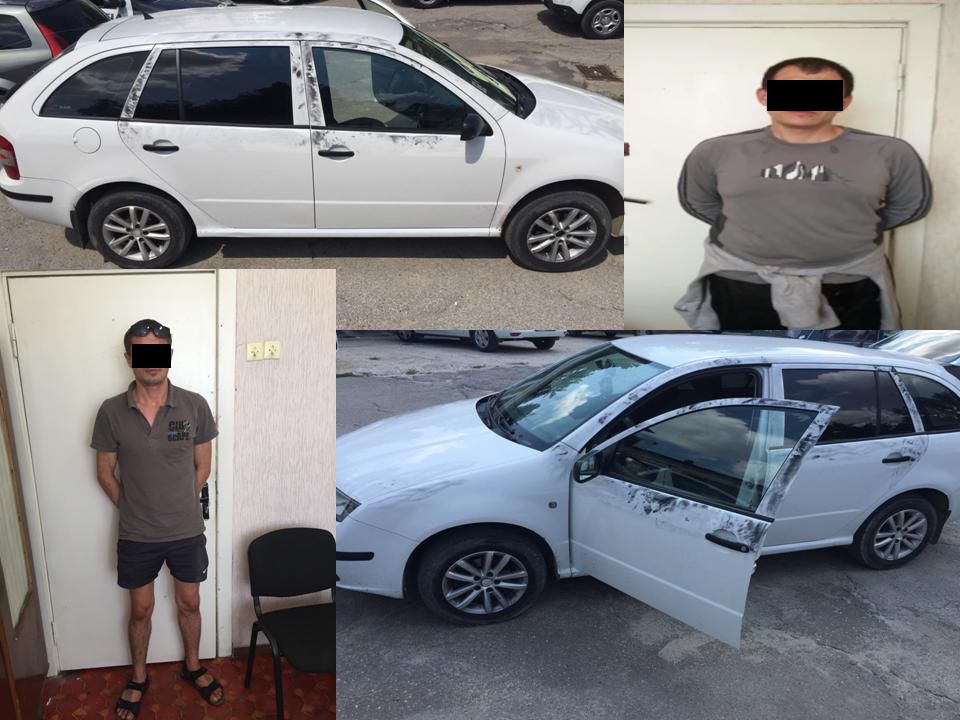 Двух жителей Кишинева задержали за угон автомобиля.