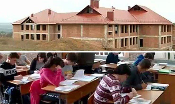 Дети из села в Яловенском районе вынуждены учиться в пристройке детского сада.