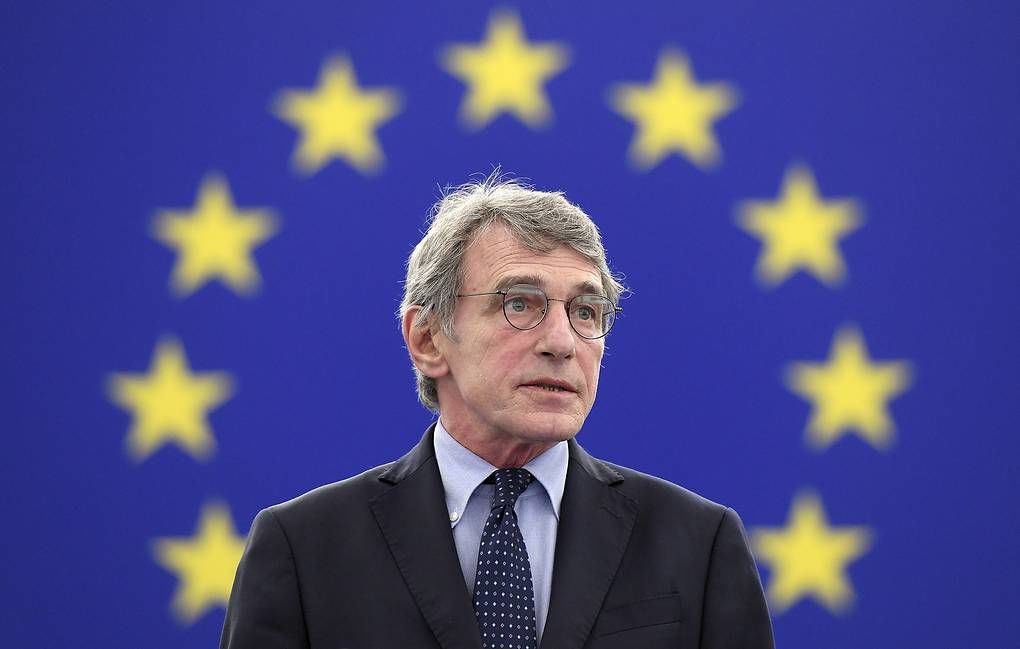 Председатель Европарламента Давид Сассоли.