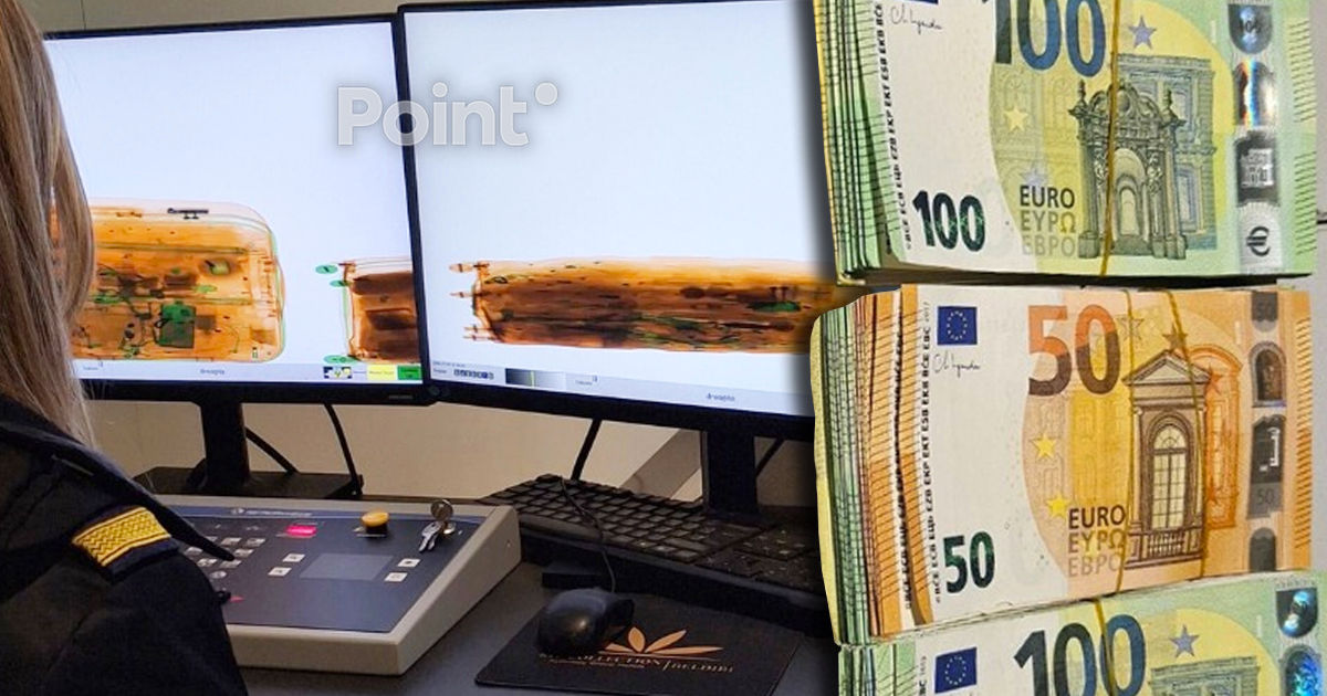 Peste 30.000 de euro, confiscate de la un pasager la Aeroportul Chișinău.
