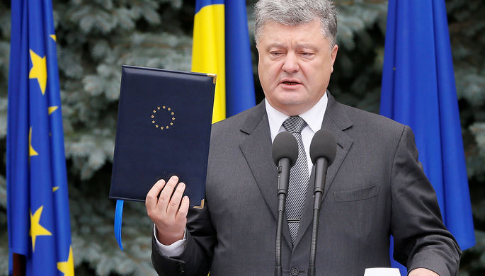 Порошенко заявил о «необратимых процессах» интеграции экономики Украины в ЕС.