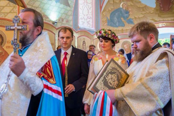 Свадьба Евгения Шевчука и Нины Штански.