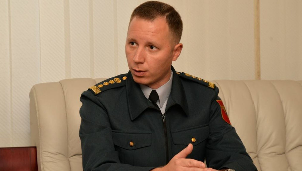 Полковник Виталий Миков.