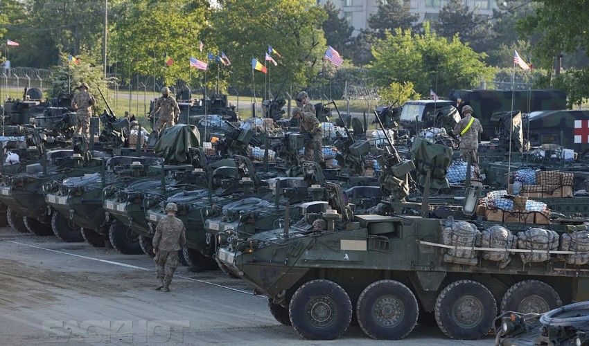 Мероприятие проходит в рамках операции НАТО Atlantic Resolve.