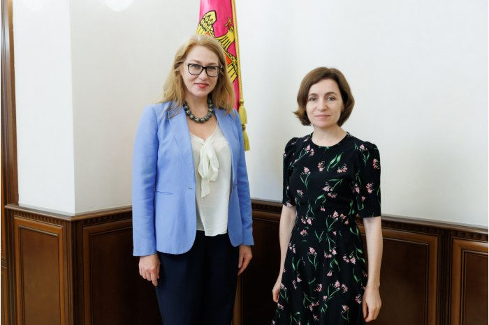 Президент Майя Санду провела встречу с послом Эстонии.