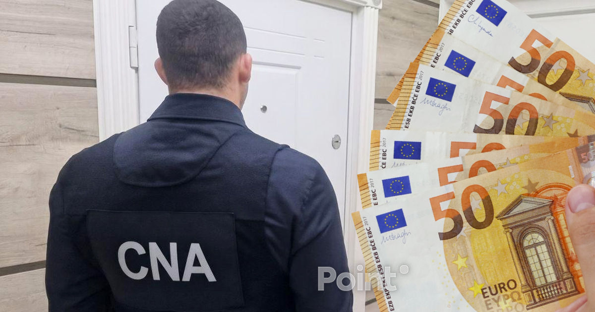 В Кишиневе задержан подозреваемый в получении 3110 евро и 7600 леев за торговлю влиянием.