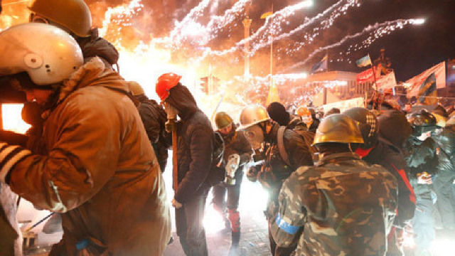 Ucraina marchează patru ani de la Euromaidan.