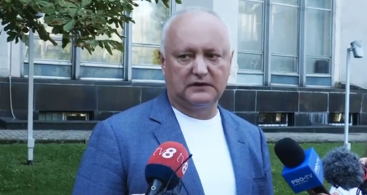 Додон о заявлениях Воронина: Это провокация, организованная PAS.