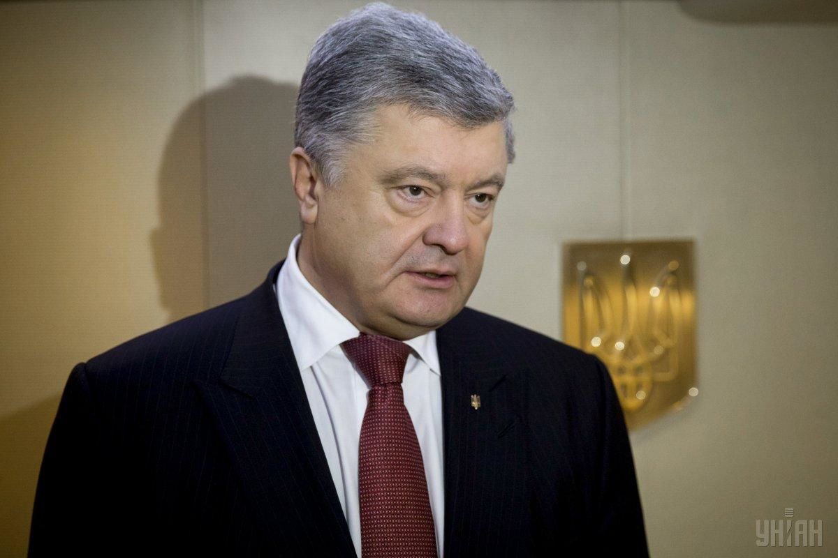 Экс-президент Украины Петр Порошенко.