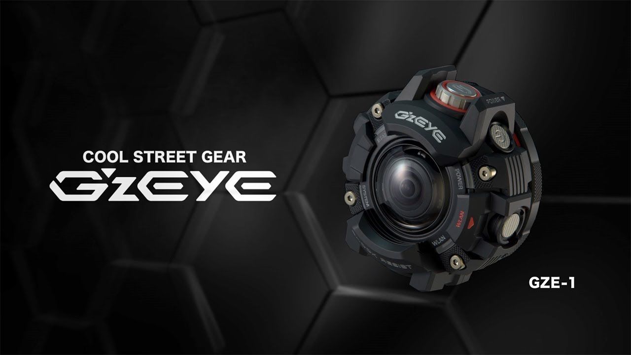 Casio anunţă G'z EYE, o cameră de acţiune cu design G-SHOCK.