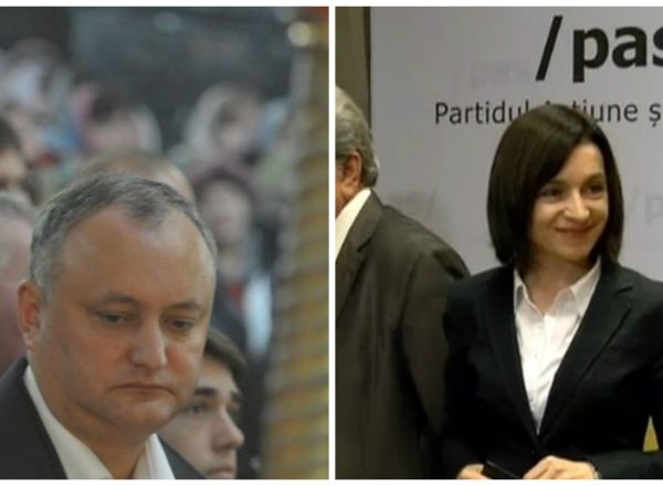 Reprezentanții asociației experților din Moldova și Rusia au discutat despre totalurile primului tur de scrutin al alegerilor. Foto: protv.md