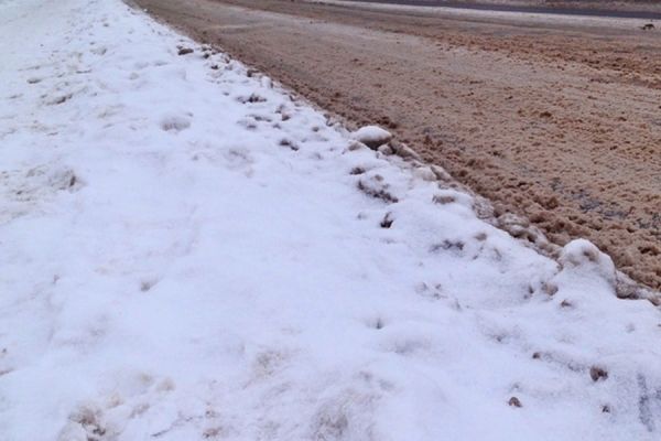 На зиму «Друмурь Гагаузии» заготавливает порядка 3,5 тысяч тонн противогололедной смеси.