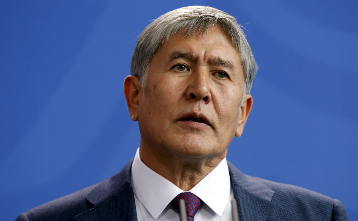 Экс-президент Киргизии Алмазбек Атамбаев.