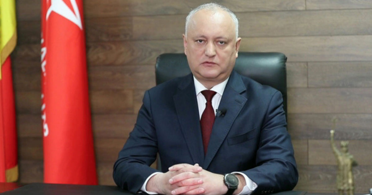 Додон о приднестровском урегулировании: Власти Молдовы избегают переговоров.