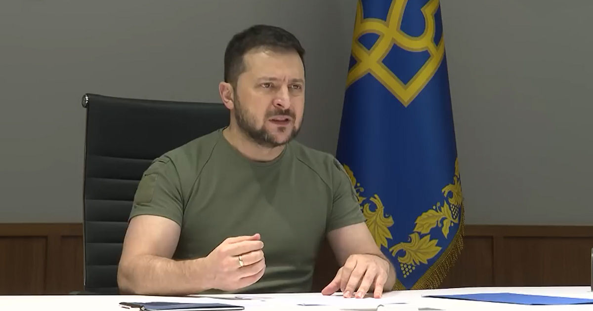 Украинский президент Владимир Зеленский.